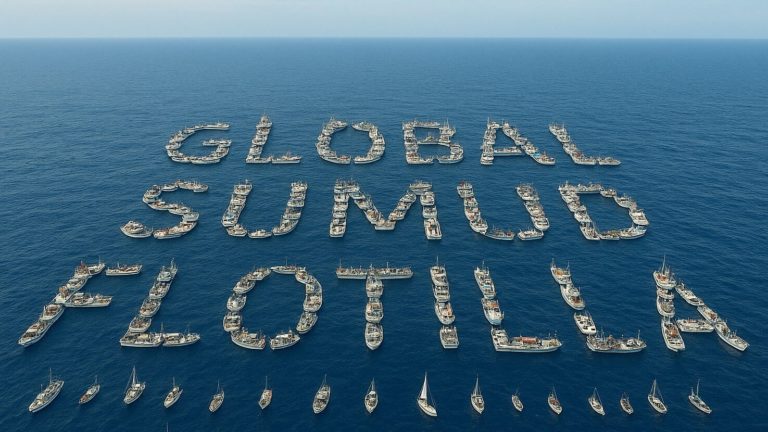 AIDHDES respalda la flotilla internacional que busca establecer un corredor humanitario hacia Gaza