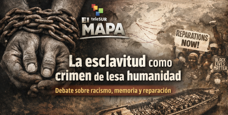 La esclavitud como crimen de lesa humanidad: debate sobre racismo, memoria y reparación.