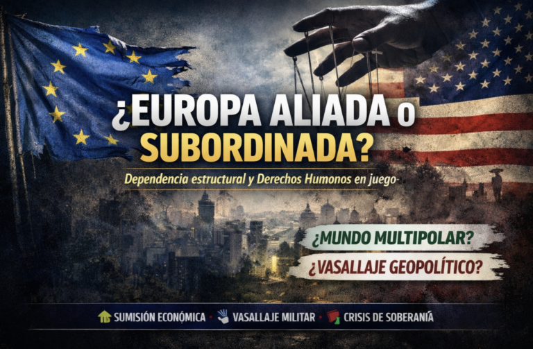AIDHDES en TeleSUR: una lectura crítica de la subordinación europea en el orden geopolítico contemporáneo